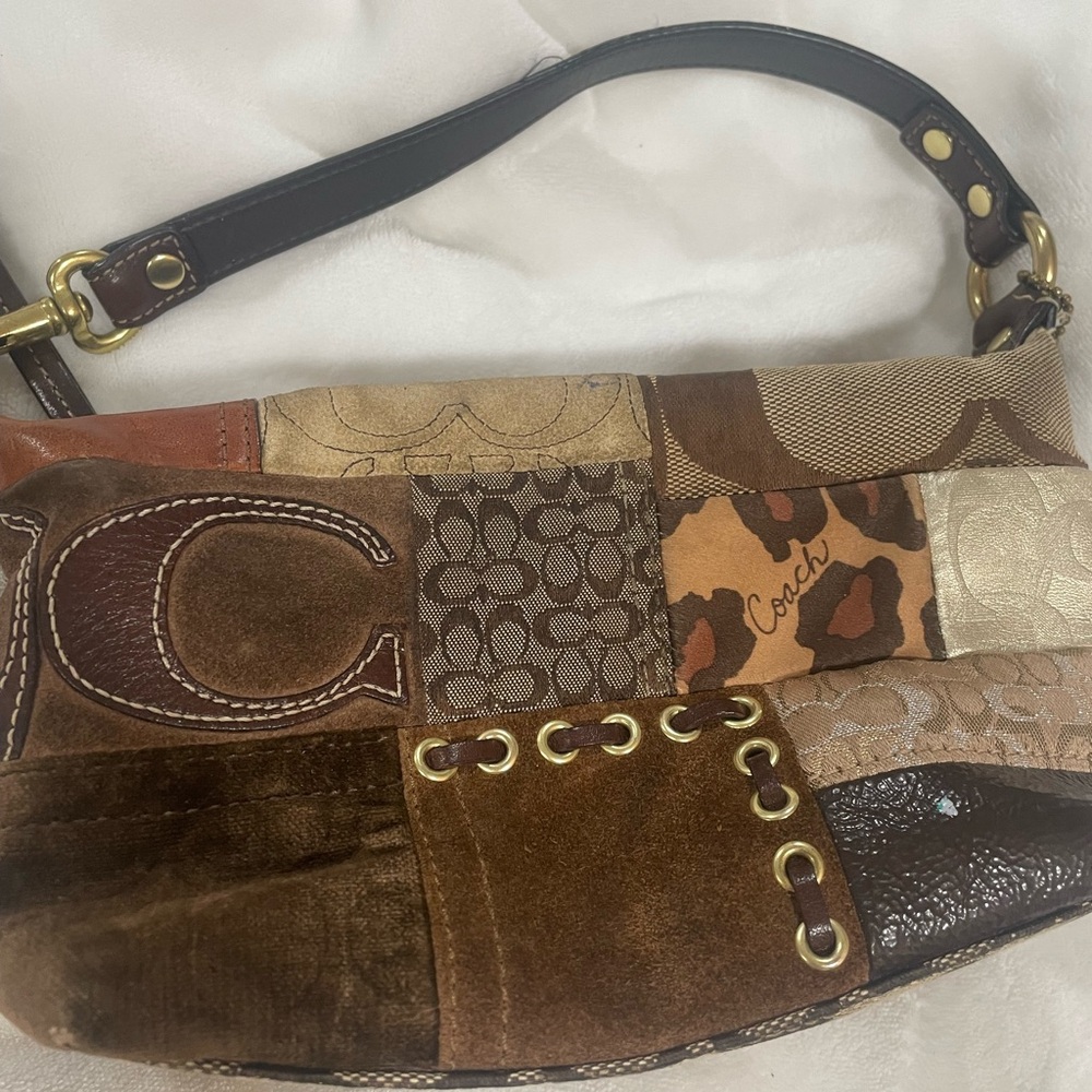 Coach Mini Patchwork Purse